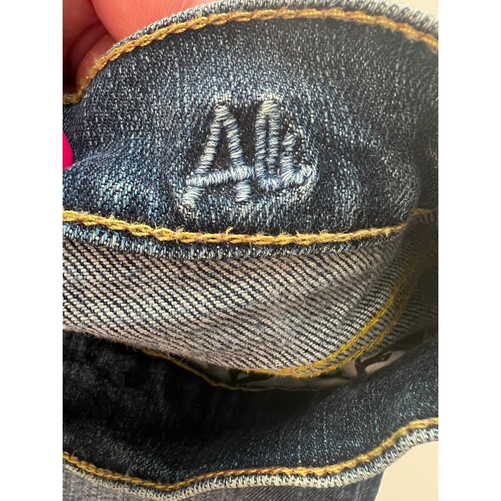 HJ Harlow Womens jeans Bootcut Size 27 Blue Denim W27 L34 - Picture 10 of 16